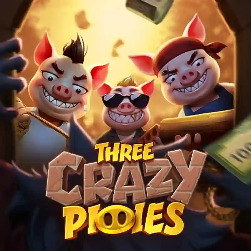 Juego de tragamonedas Three Crazy Piggies en 777ng Casino